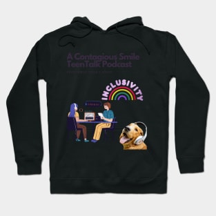 A Contagious Smile Teen Talk Hoodie